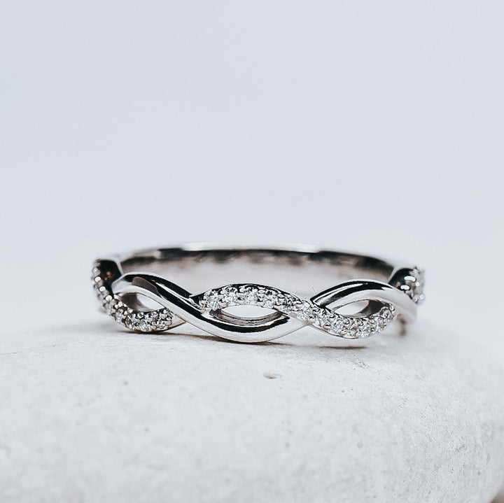 Hannah Infinity Diamond Band - Identity Diamonds
