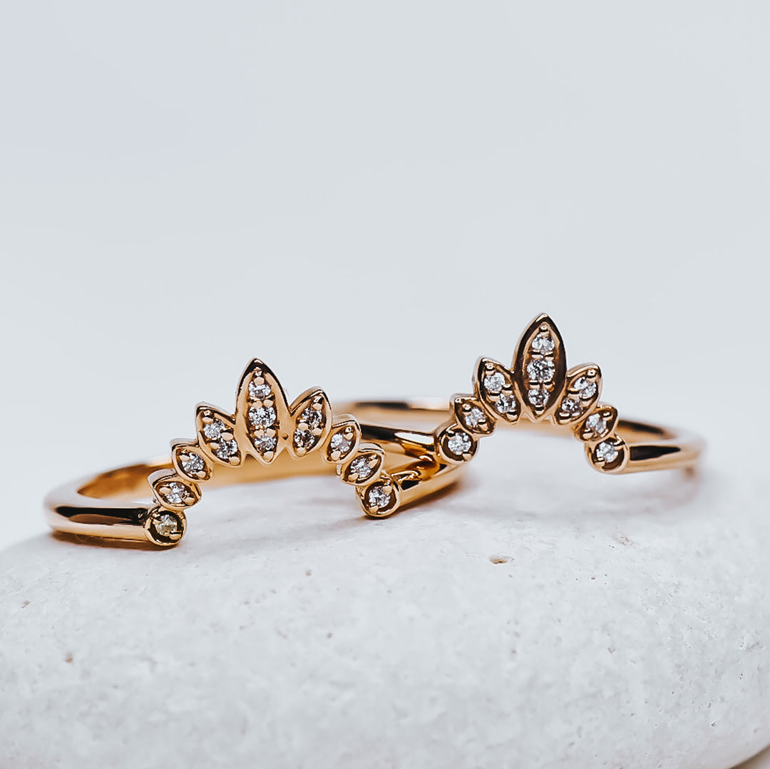 Madela Contour Band (Small) - Identity Diamonds