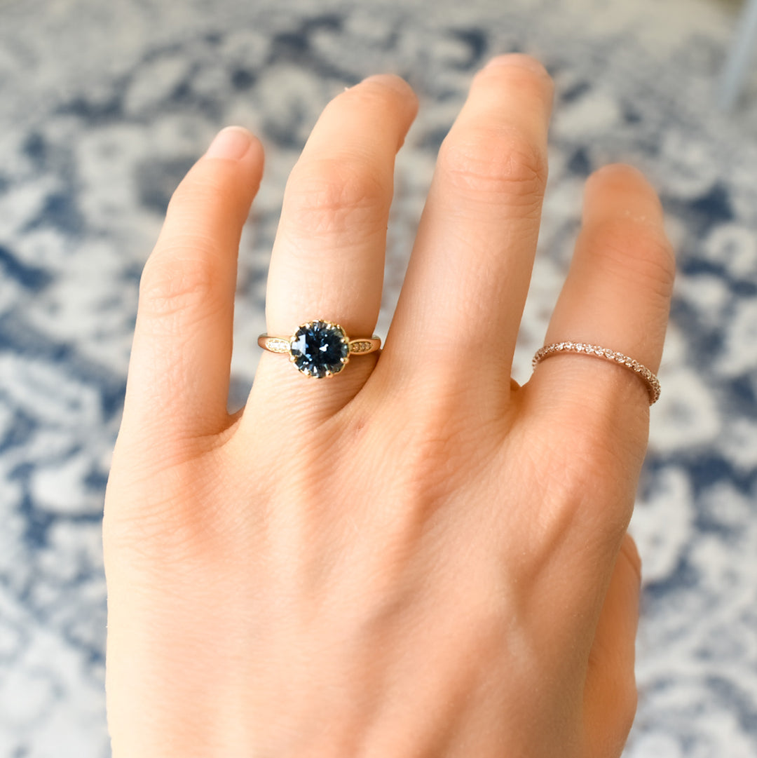 Monroe Moissanite Engagement Ring - Identity Diamonds