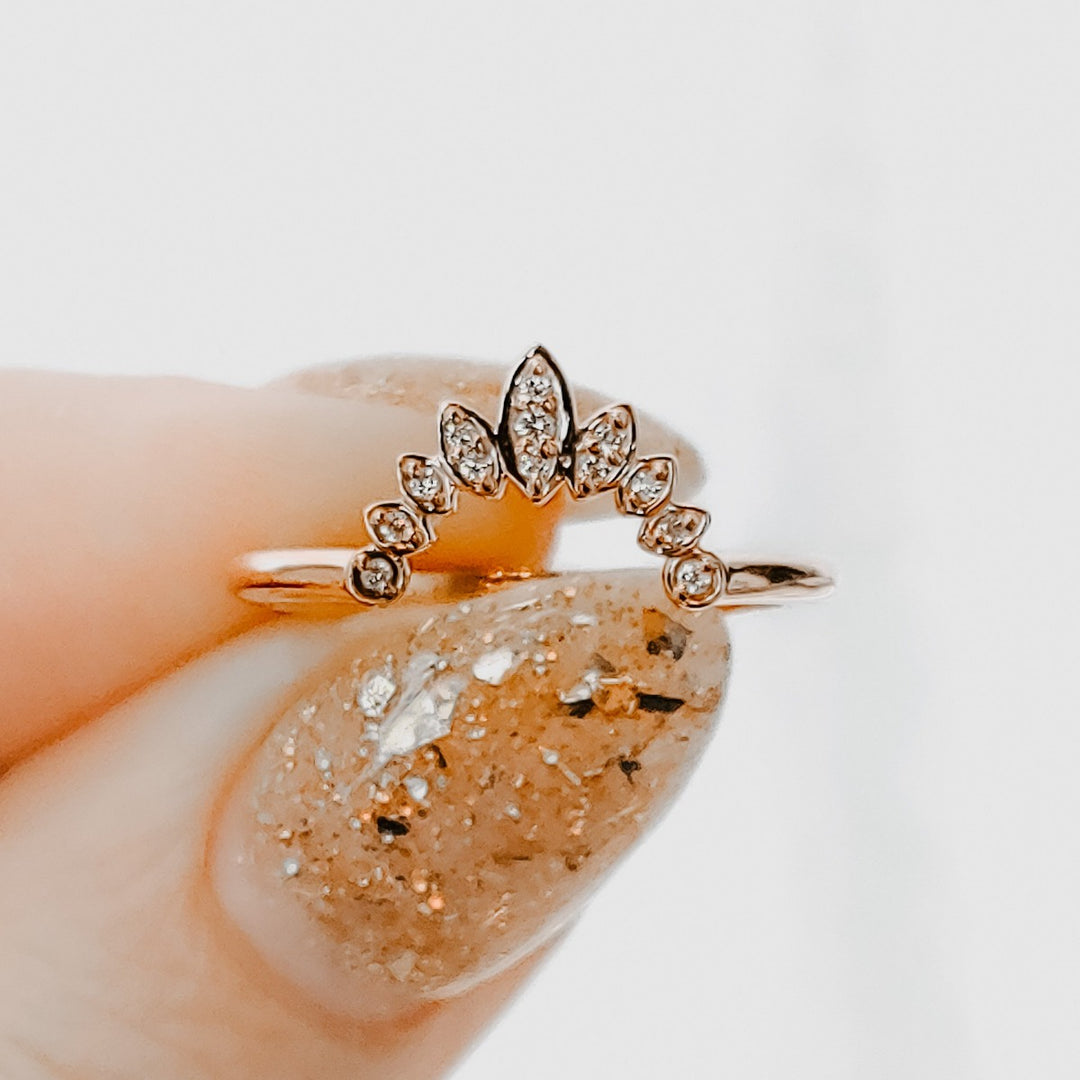 Madela Contour Band (Large) - Identity Diamonds