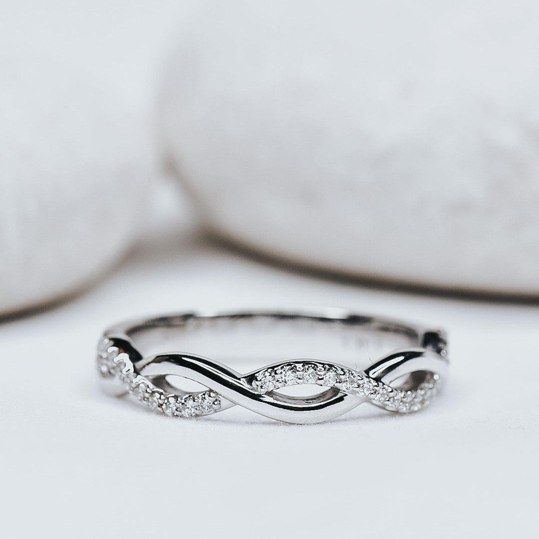 Hannah Infinity Diamond Band - Identity Diamonds
