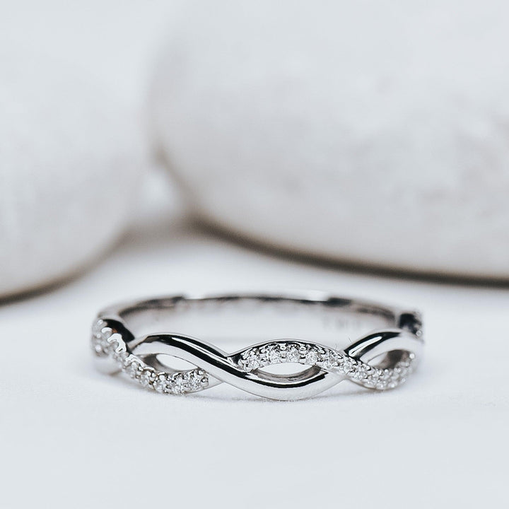Hannah Infinity Diamond Band - Identity Diamonds