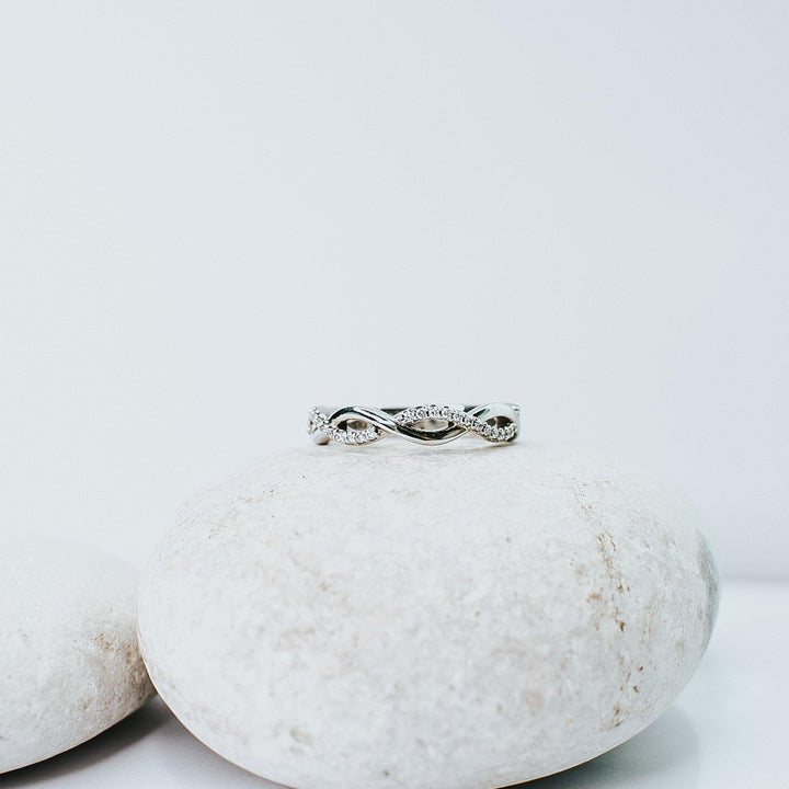 Hannah Infinity Diamond Band - Identity Diamonds