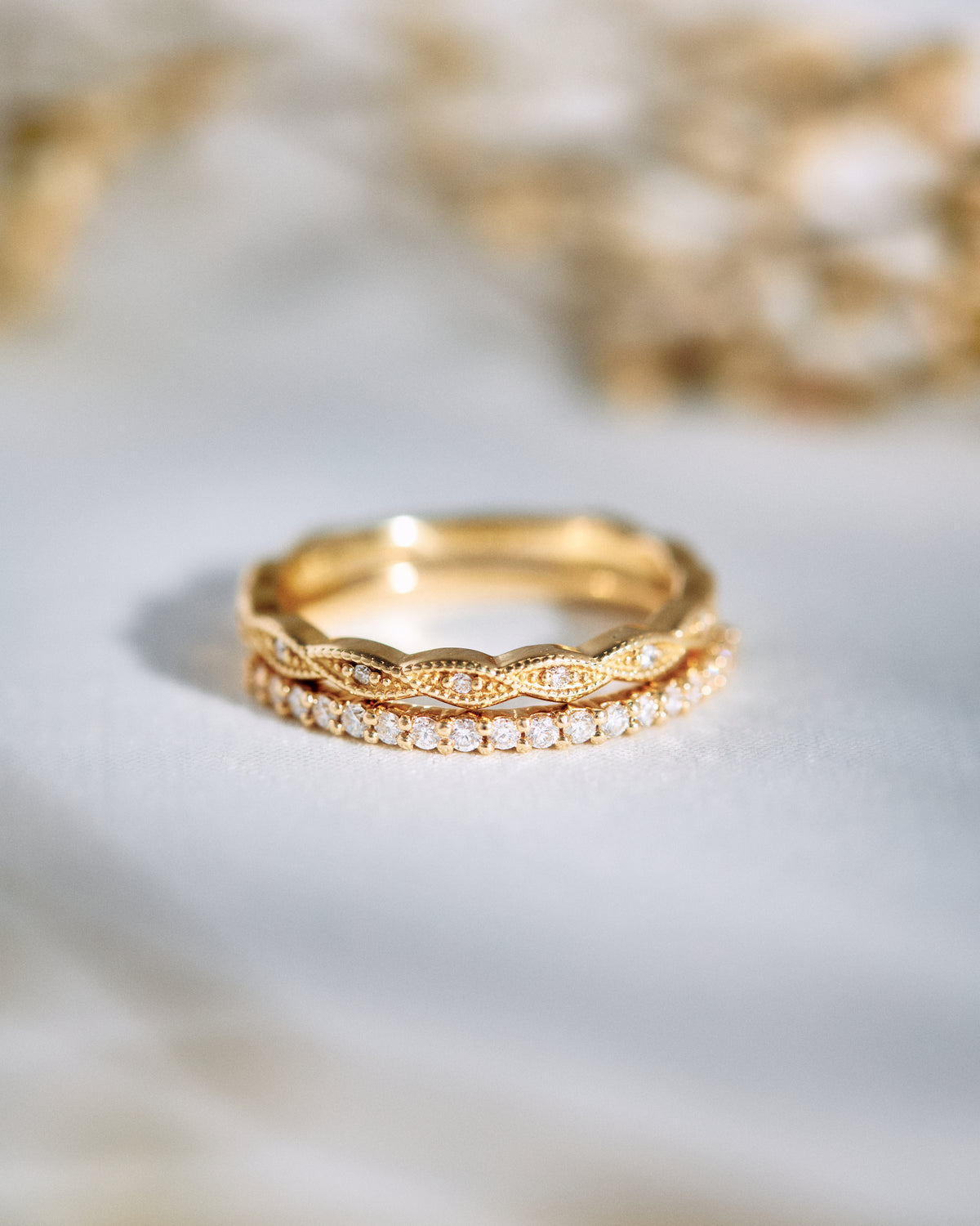 Identity Female Rings Feminine Wedding Bands | Unique & Delicate Rings for Her – Identity ...