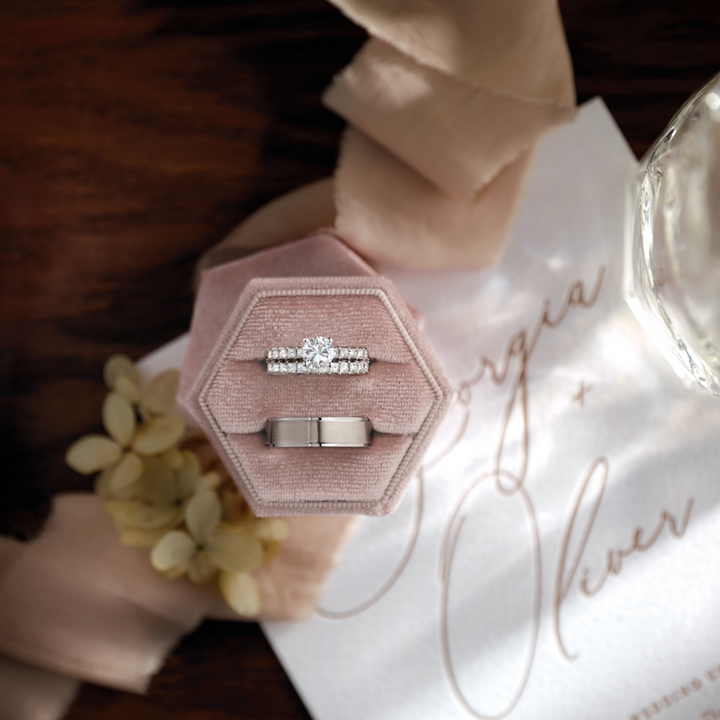 Velvet Jewelry Box - Identity Diamonds