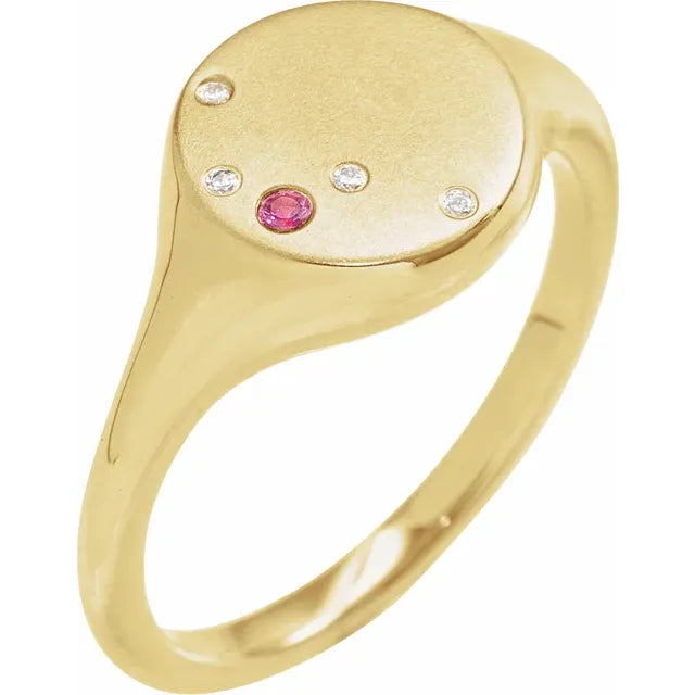 Constellation Family Signet Ring