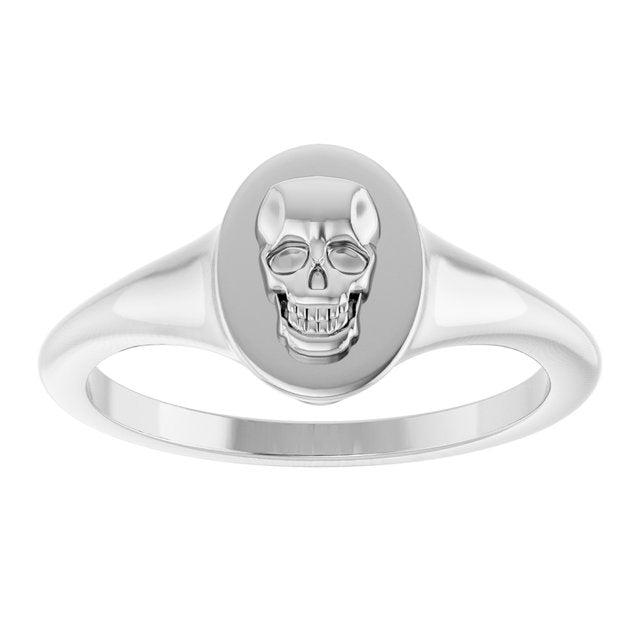 Skull Signet Ring – Identity Diamonds