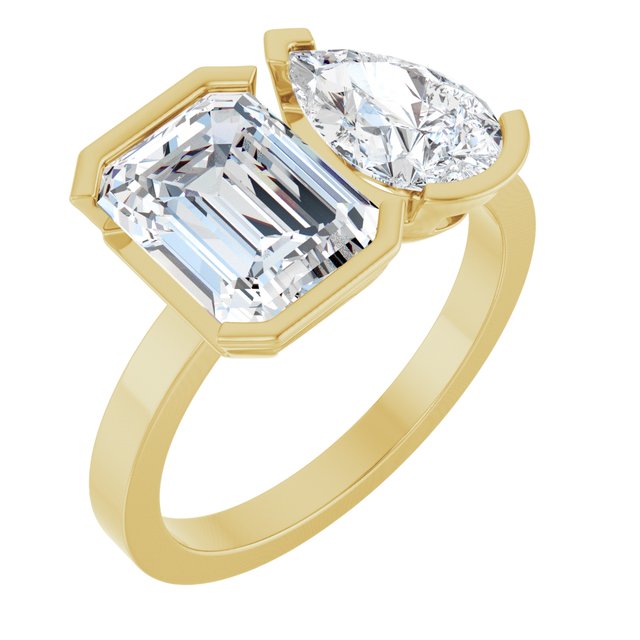 Millie Toi & Moi Engagement Ring