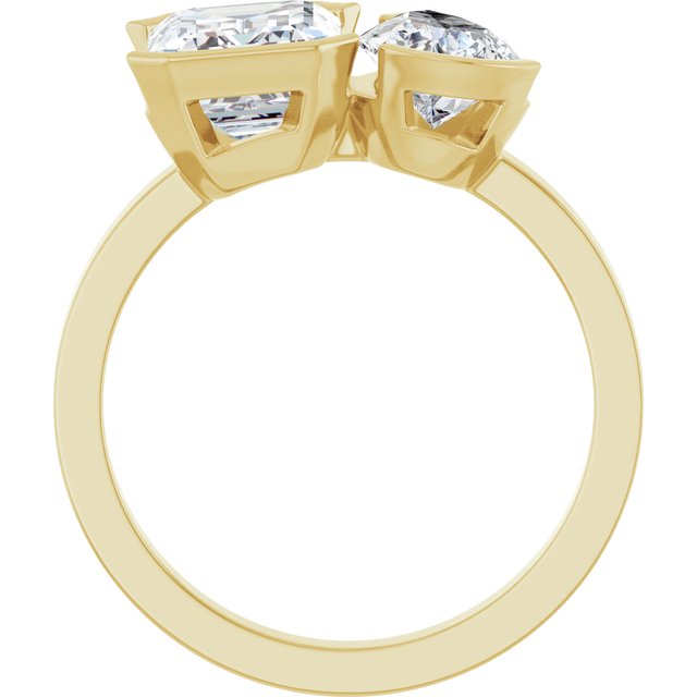 Millie Toi & Moi Engagement Ring