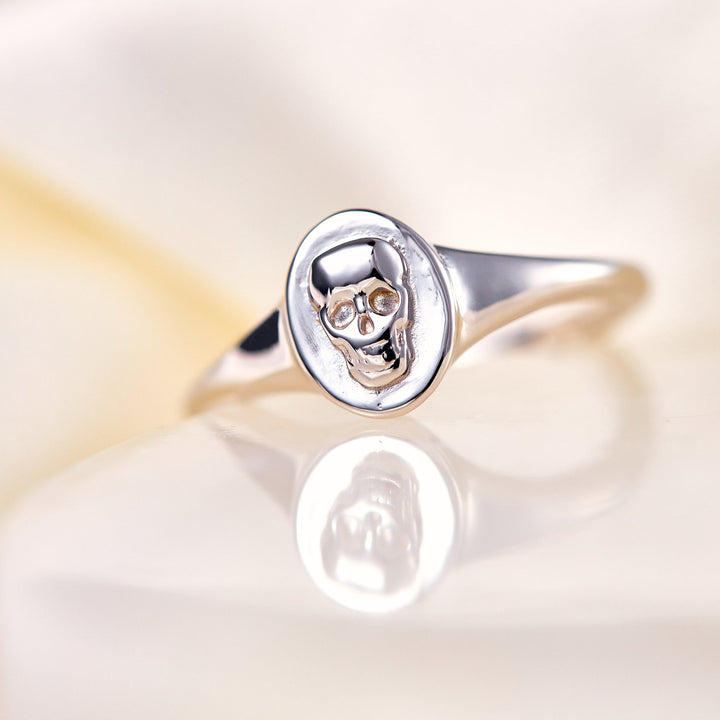 Skull Signet Ring