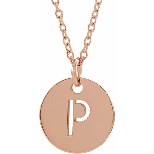 Sterling Silver & Gold Plated Initial Necklace - Identity Diamonds