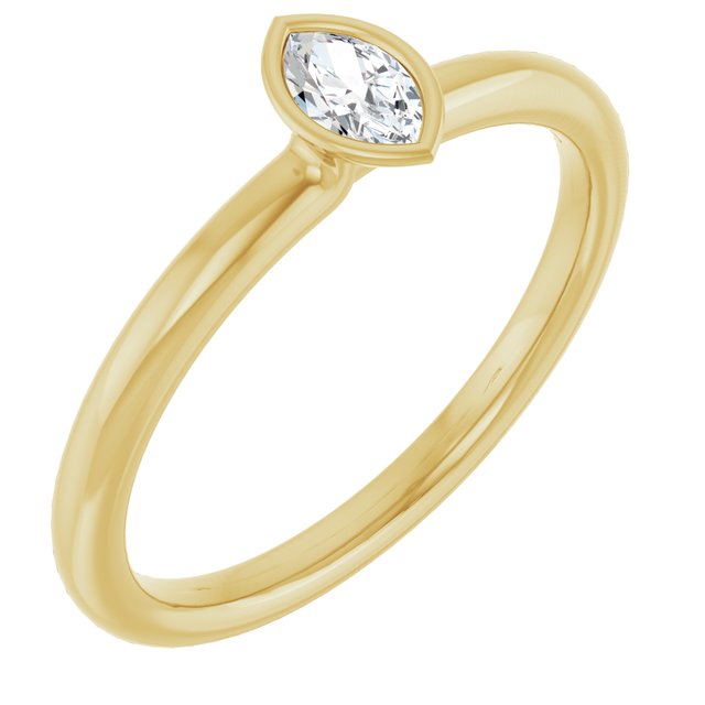 Martha Diamond Promise Ring