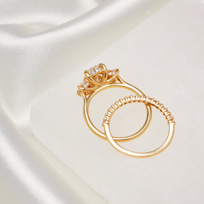 Charlotte Oval Cut Engagement Ring Identity Diamonds