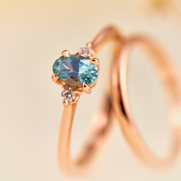 Avea Montana Sapphire Engagement Ring