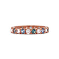 Avery Diamond & Montana Sapphire Band (2.5mm)