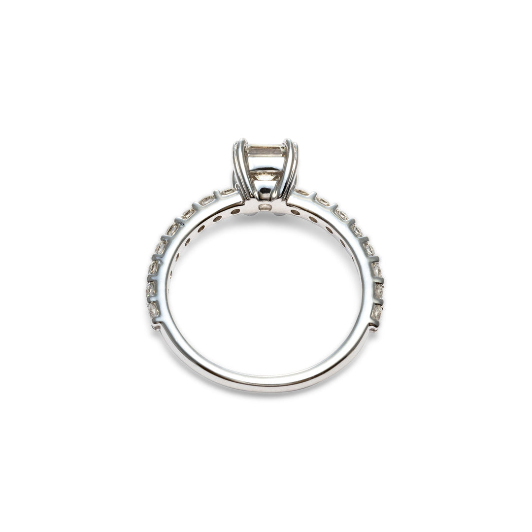 Jolie Asscher Cut Engagement Ring - Identity Diamonds