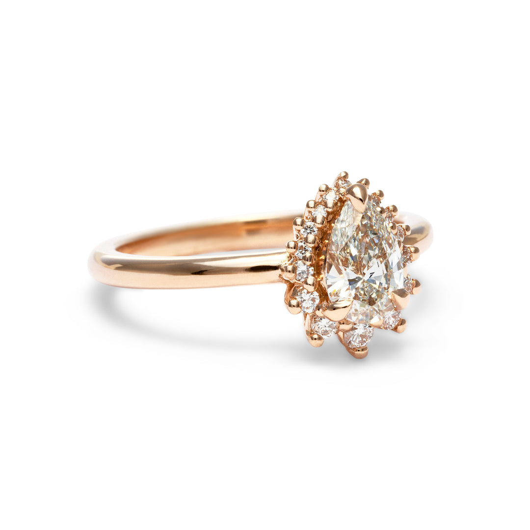 Willow Pear Shape Diamond Engagement Ring