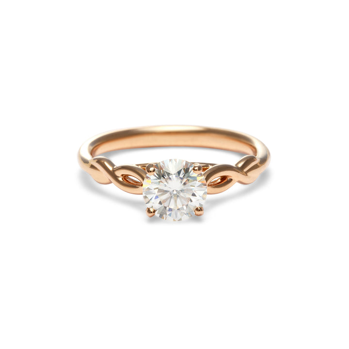 Emily Moissanite Engagement Ring