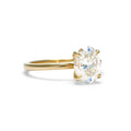Jenny Oval Cut Moissanite Engagement Ring