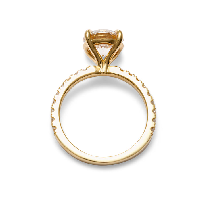 Levi Moissanite Engagement Ring