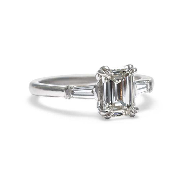 Brooklyn Emerald Cut Engagement Ring
