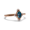Vivian Montana Sapphire Engagement Ring