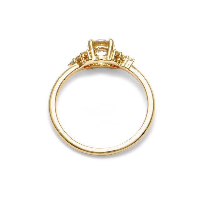 Bree Moissanite Engagement Ring