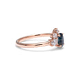 Peony Montana Sapphire Multi Stone Engagement Ring