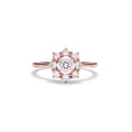 Summer Moissanite Engagement Ring
