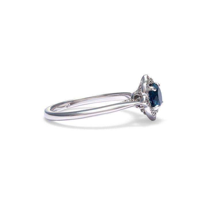 Esther Montana Sapphire Engagement Ring