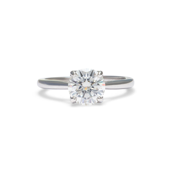 Jacinth Moissanite Engagement Ring - Identity Diamonds