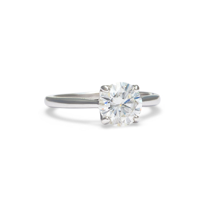 Jacinth Moissanite Engagement Ring - Identity Diamonds