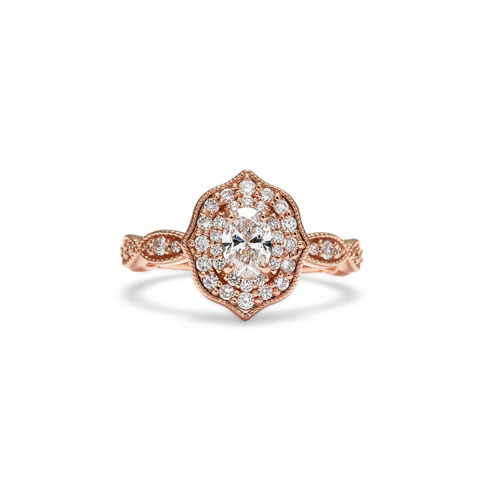 Beatrice Oval Cut Engagement Ring