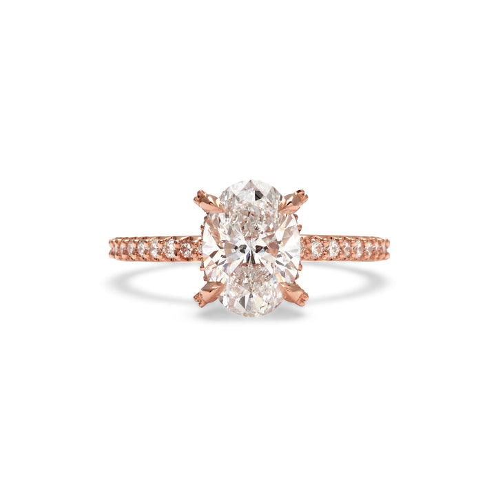 Ariel Oval Cut Engagement Ring