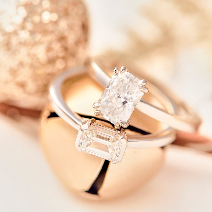 Quinn Moissanite Engagement Ring