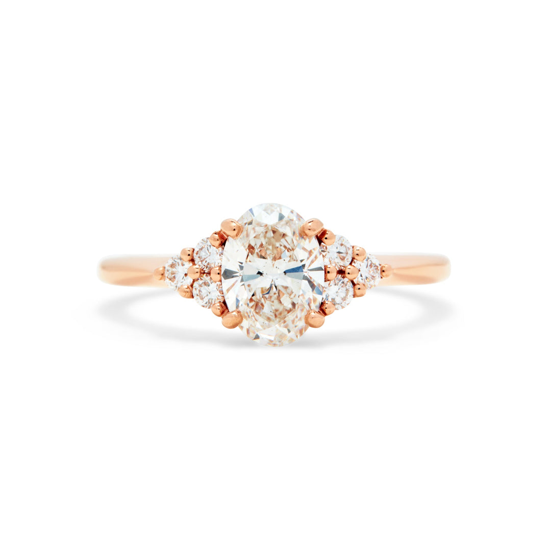 Lisbeth Oval Cut Engagement Ring