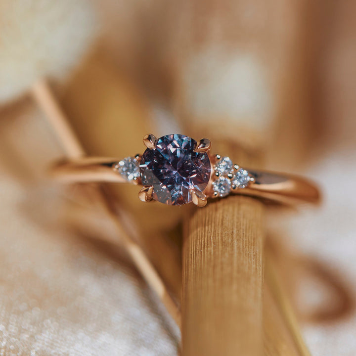 Clementine Montana Sapphire Engagement Ring
