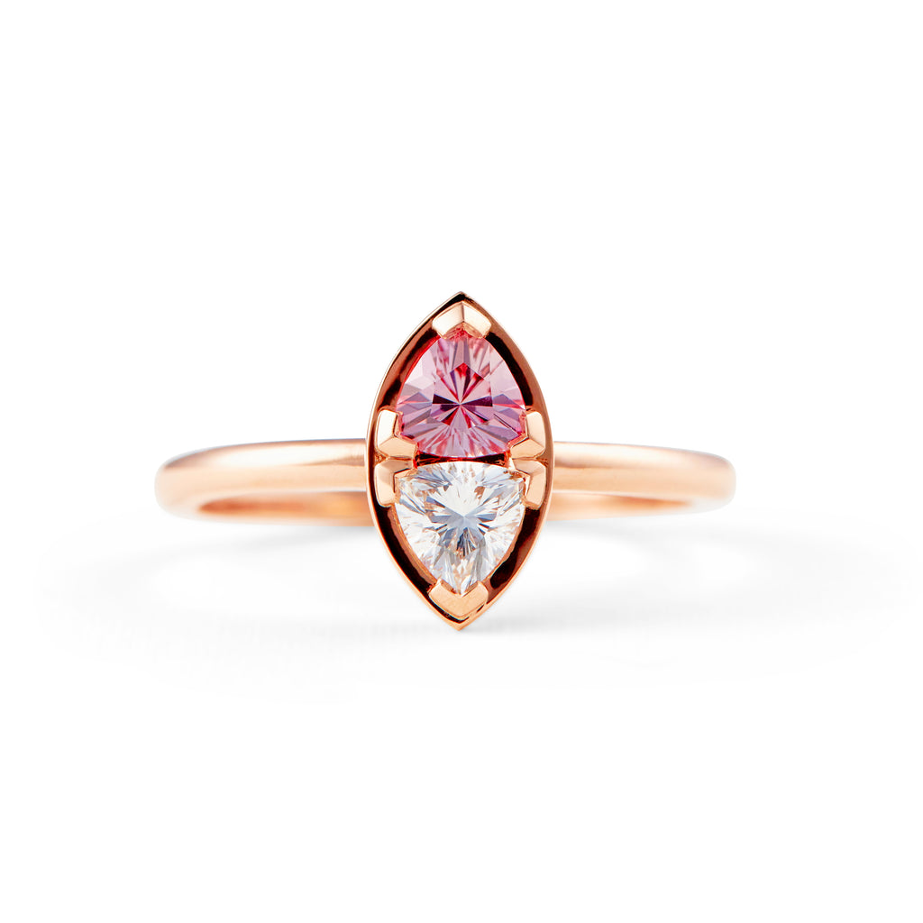 Saffron Gem Saffron Diamond Cost Buy Carat Round Cut 14ct Rose