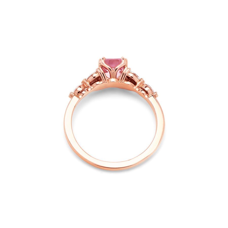 Anastasia Rosé Sapphire Engagement Ring – Identity Diamonds