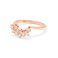 Summer Contoured Diamond Band