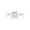*Pre-Owned* Jacinth Moissanite Engagement Ring