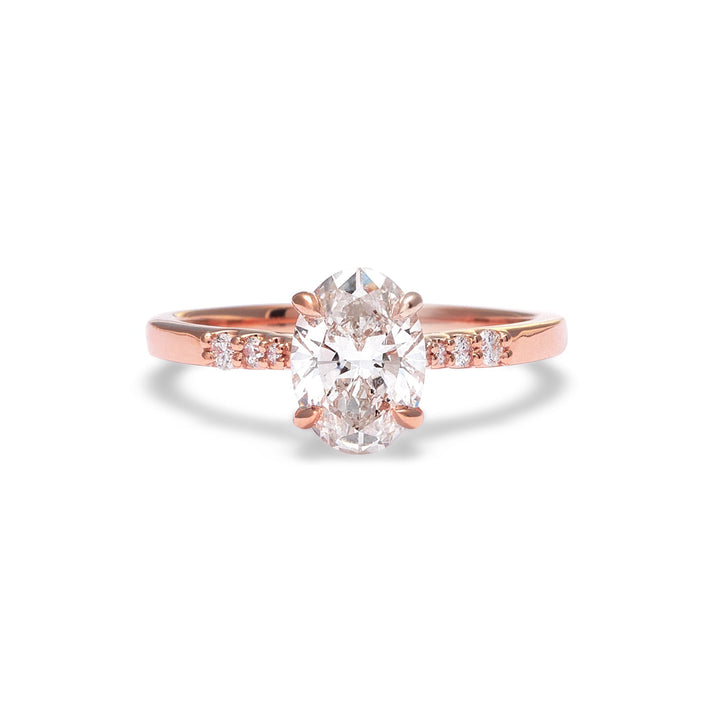 Lucy Oval Engagement Ring