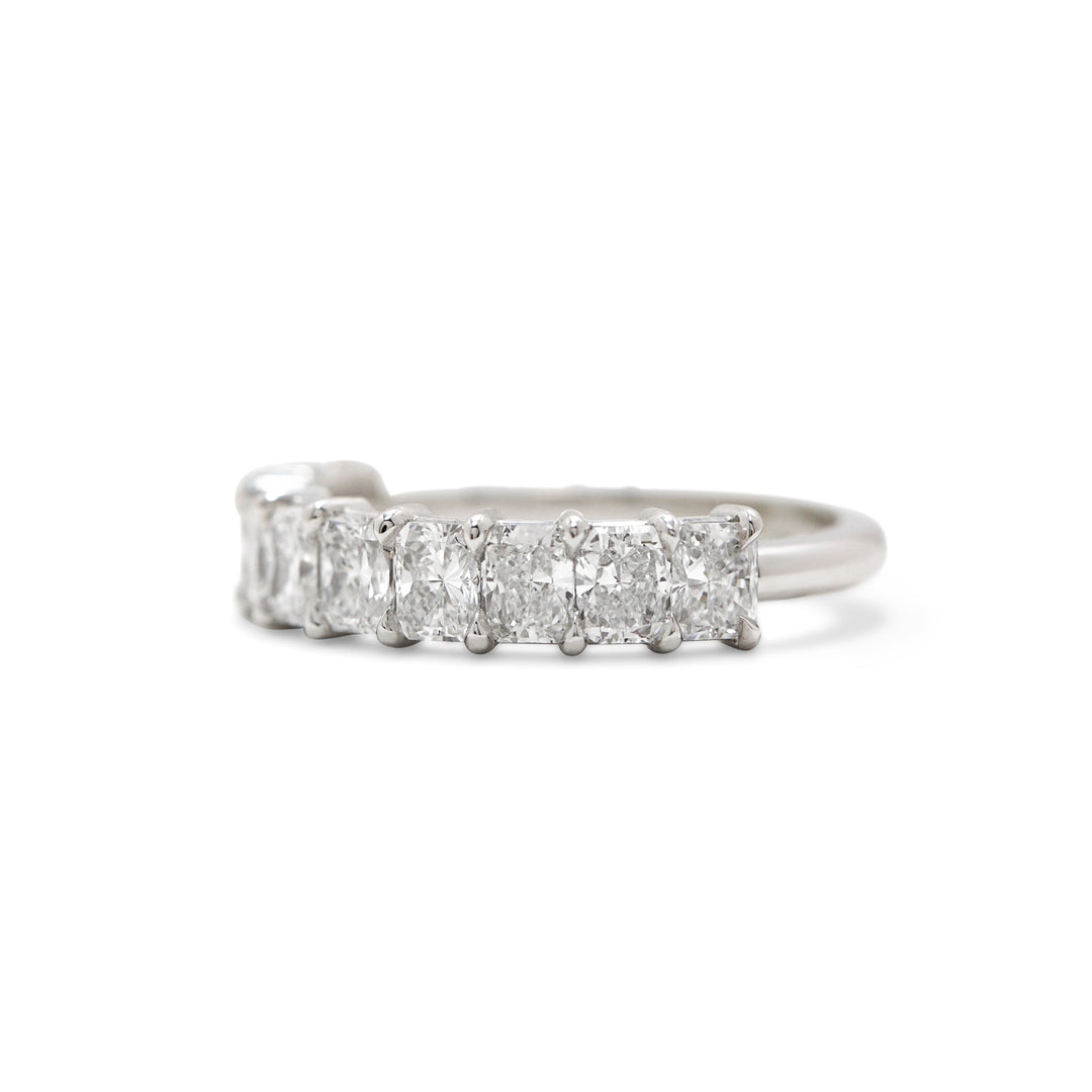 Maya Radiant Cut Diamond Band