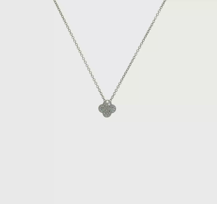 Bloom diamond necklace