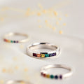Parker Rainbow Unity channel set band