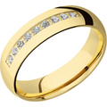 Men's Bead Set Diamond Band