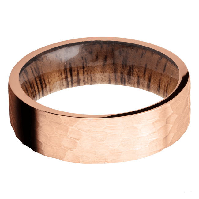 *In Stock* Rose Gold & Wood Band – Identity Diamonds