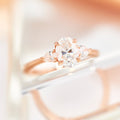 Juliet Oval Cut Moissanite Engagement Ring