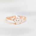 Juliet Oval Cut Moissanite Engagement Ring