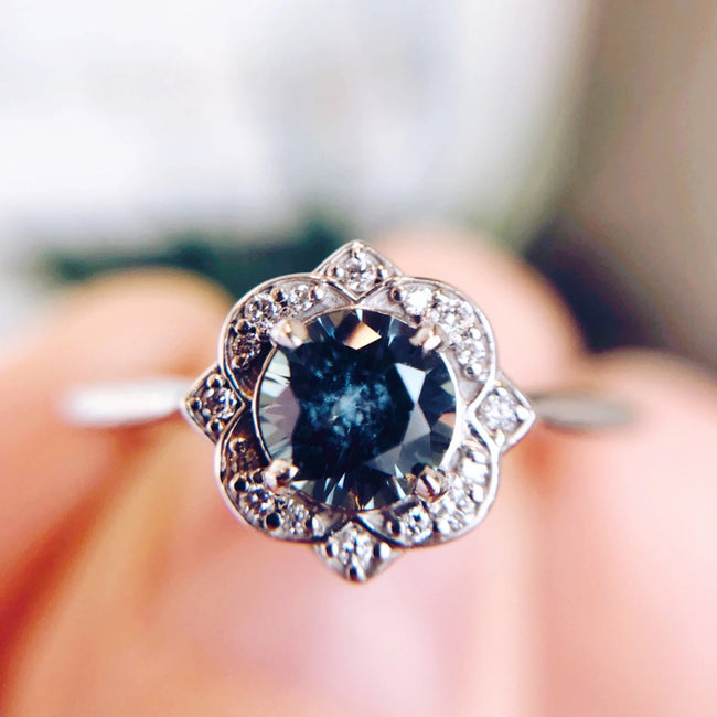 Esther Montana Sapphire Engagement Ring – Identity Diamonds